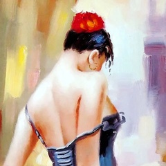 STC14 Kanvas polumat Ritmo 350g