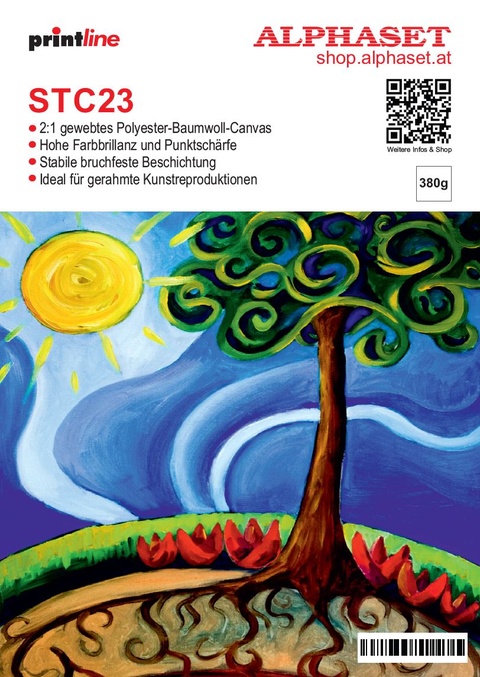 STC23 Kanvas Poly cotton mat 380g